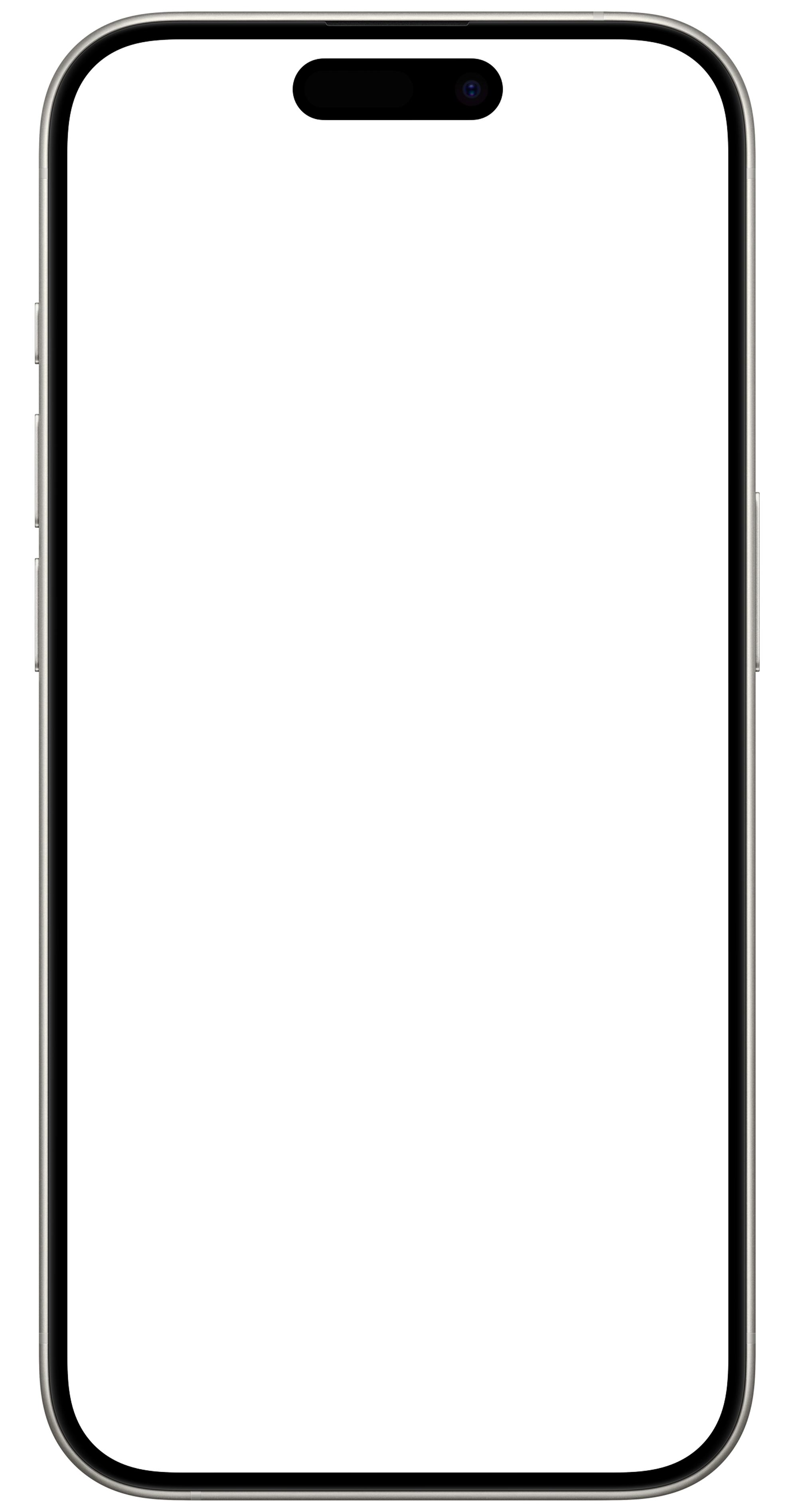 iPhone mockup frame